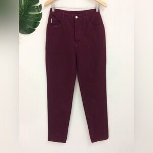 Bongo By Gene Montesano High Waist Burgundy
Denim Sz 5